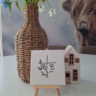 Tegeltje "Botanisch Kruis"