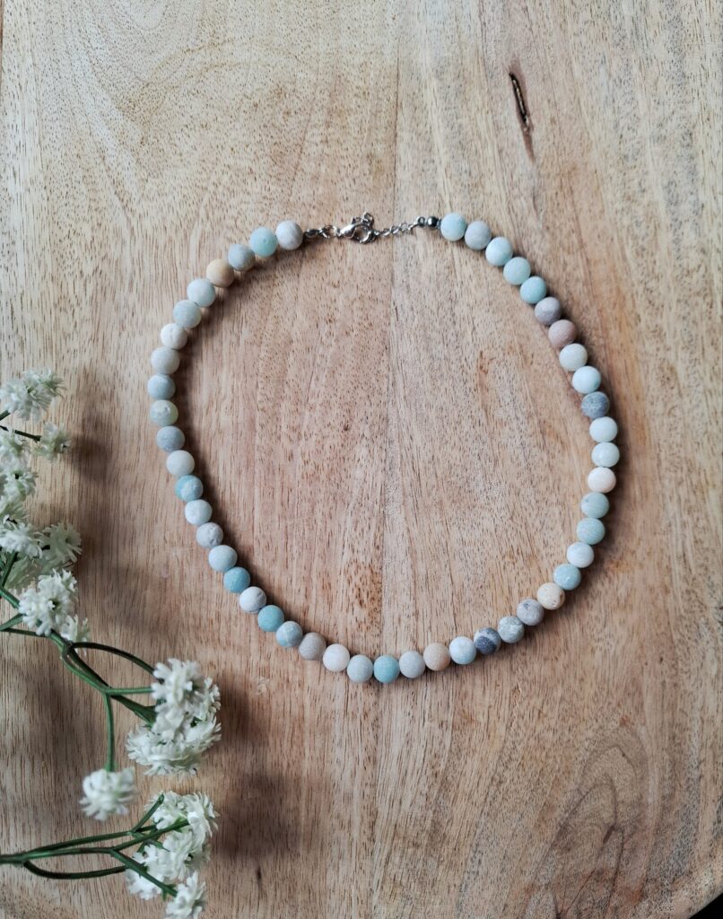 Ketting "Soft Pastel Blauw"