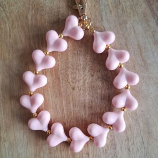 Telefooncharm "Pink Hart"