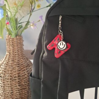 Letter sleutelhanger